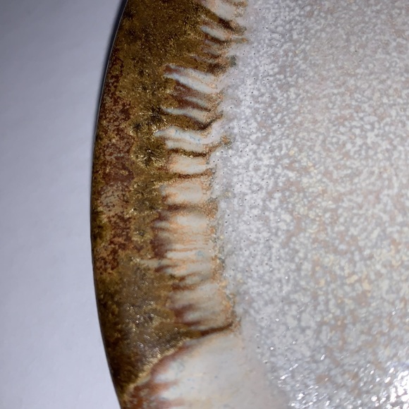 Pigeon River Pottery Handcrafted Drip Glaze Small Plate - Picture 2 of 4